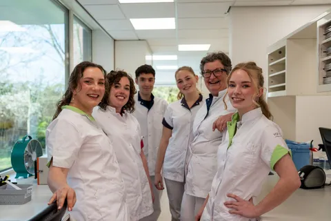 Een deel van het team van van Eck centrum voor Mondzorg